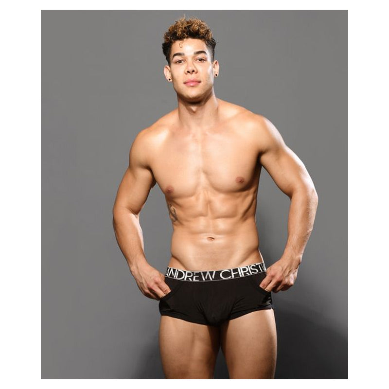 Andrew Christian Ultra Soft Pocket Boxer with Almost Naked