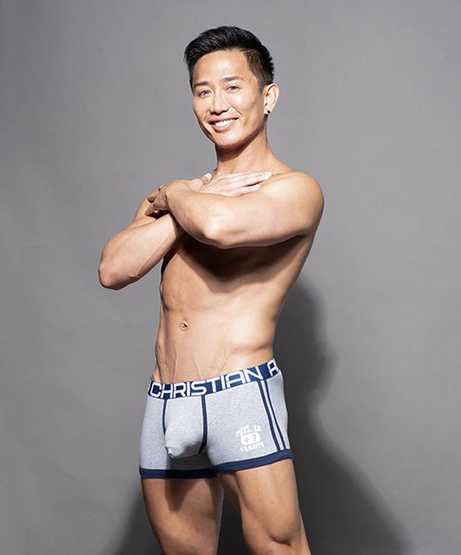 Andrew Christian Phys Ed Varsity Boxer with Almost Naked