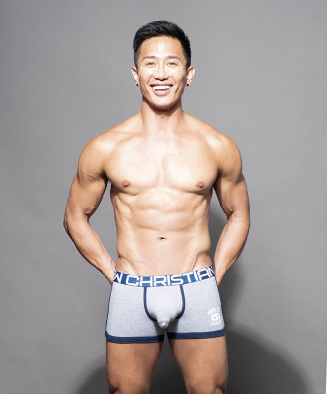 Andrew Christian Phys Ed Varsity Boxer with Almost Naked