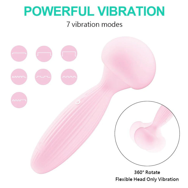 Mushroom Personal Wand Massager