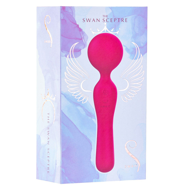 Swan Sceptre Wand Magenta