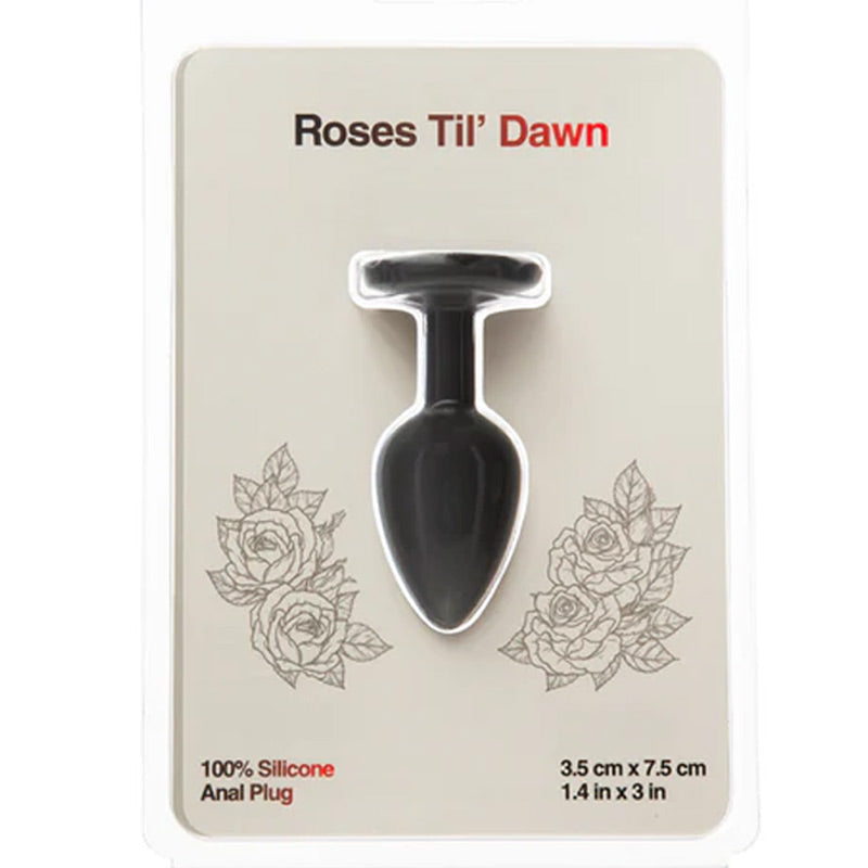 Roses Til`Dawn Silicone Anal Plug