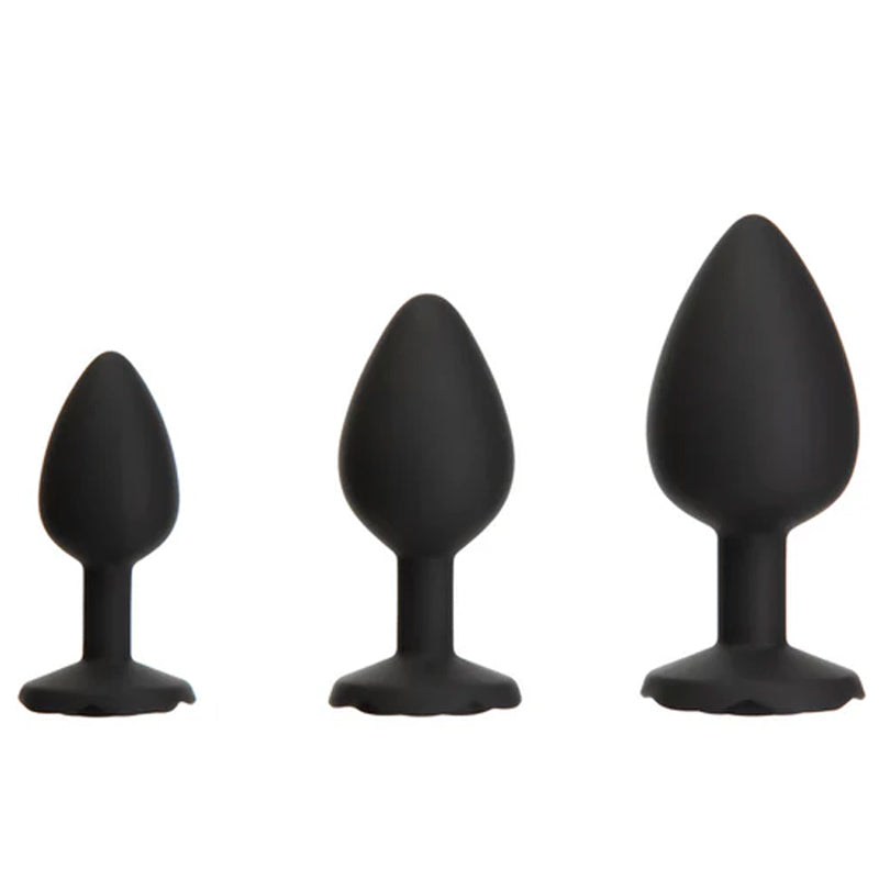 Roses Til`Dawn Silicone Anal Plug Set
