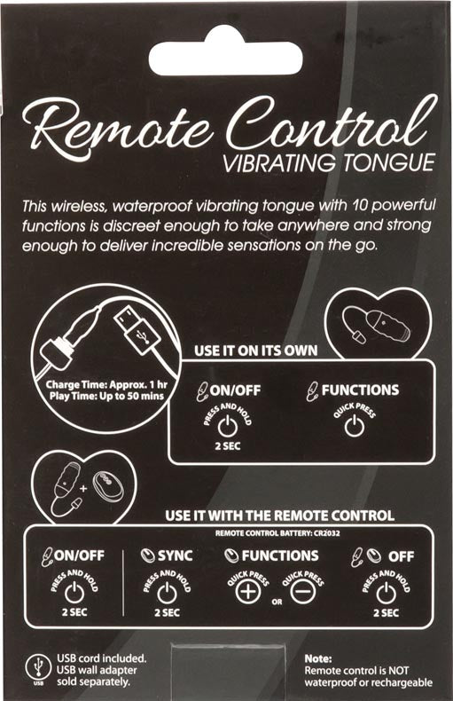 Simple & True Remote Control Tongue Stimulator
