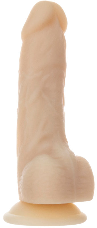 Naked Addiction 7 Inch Rotating & Vibrating Dong With Remote