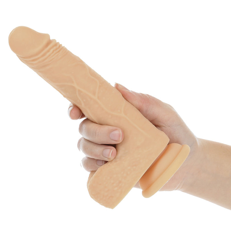 Naked Addiction 7.5 Inch The Freak Vibrating, Rotating & Thrusting With Remote