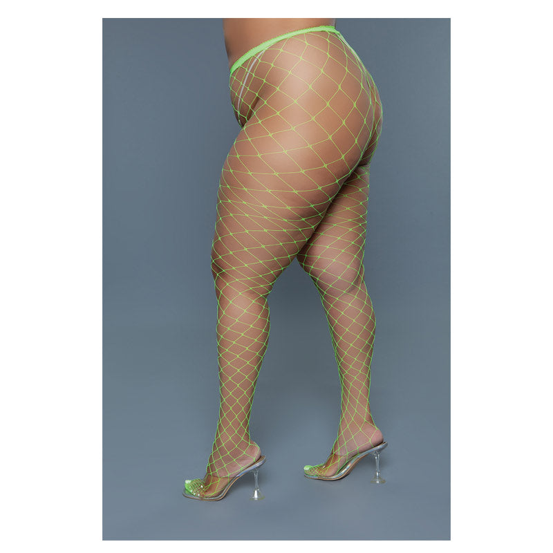 Can't Back Down Oversized Fishnet Pantyhose