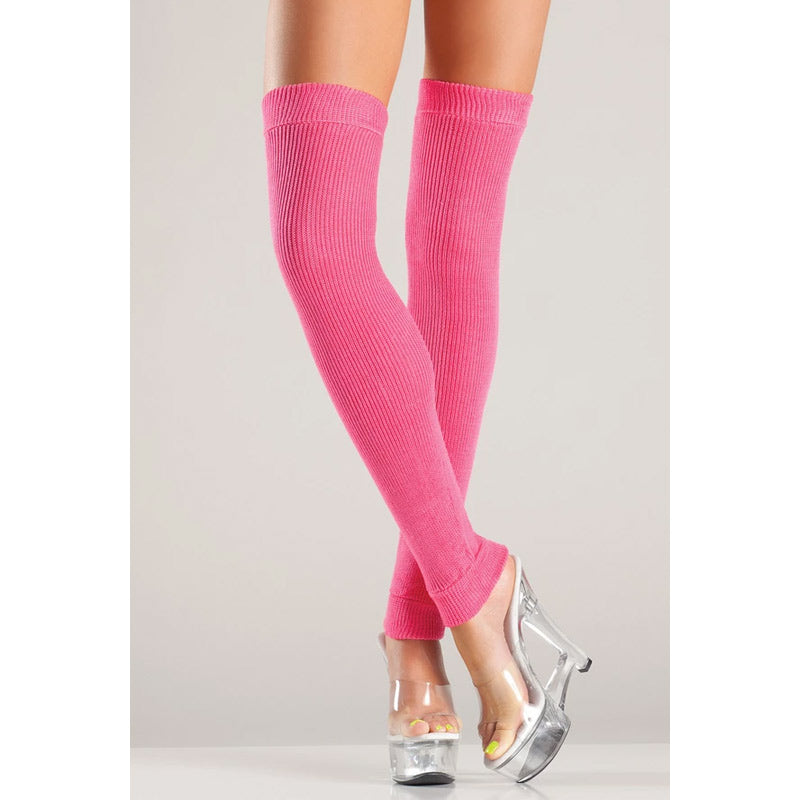 Acrylic Thigh Highs Leg Warmer