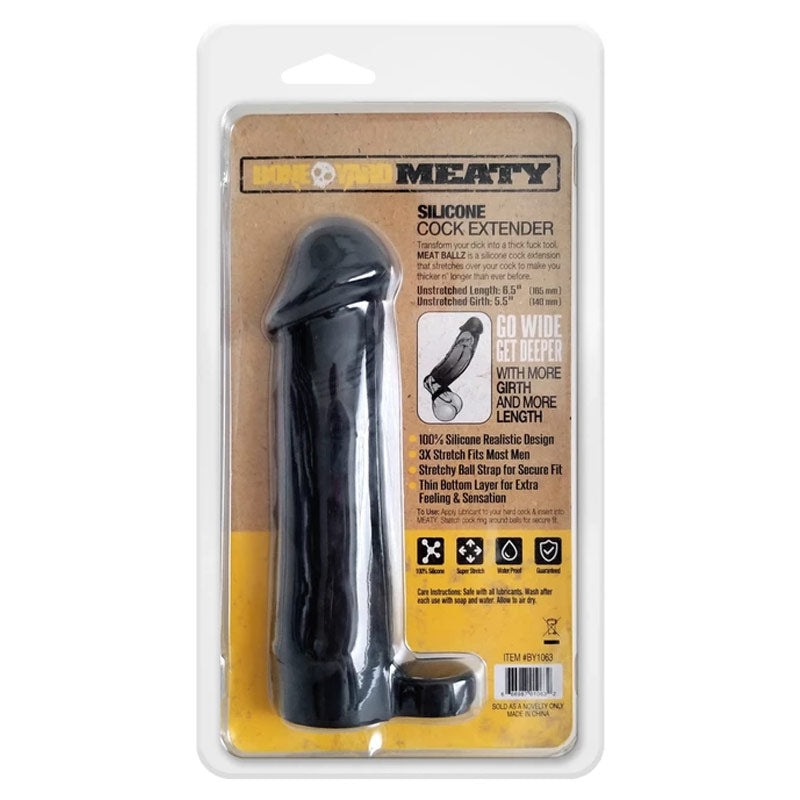 Meaty Cock Extender - Black