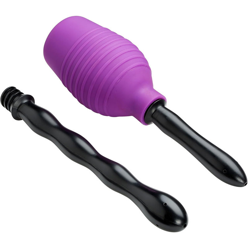 Deluxe Soft Tip Enema Douche With Extra Long Bonus Tip