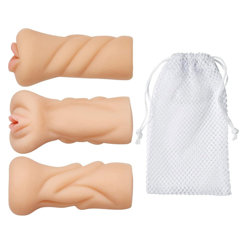 Cloud 9 Novelties Pussy Ass And Mouth Trio Stroker Kit