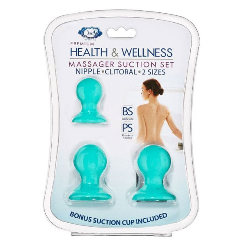 Cloud 9 Novelties Health & Wellness Nipple Clitoral Suction Kit