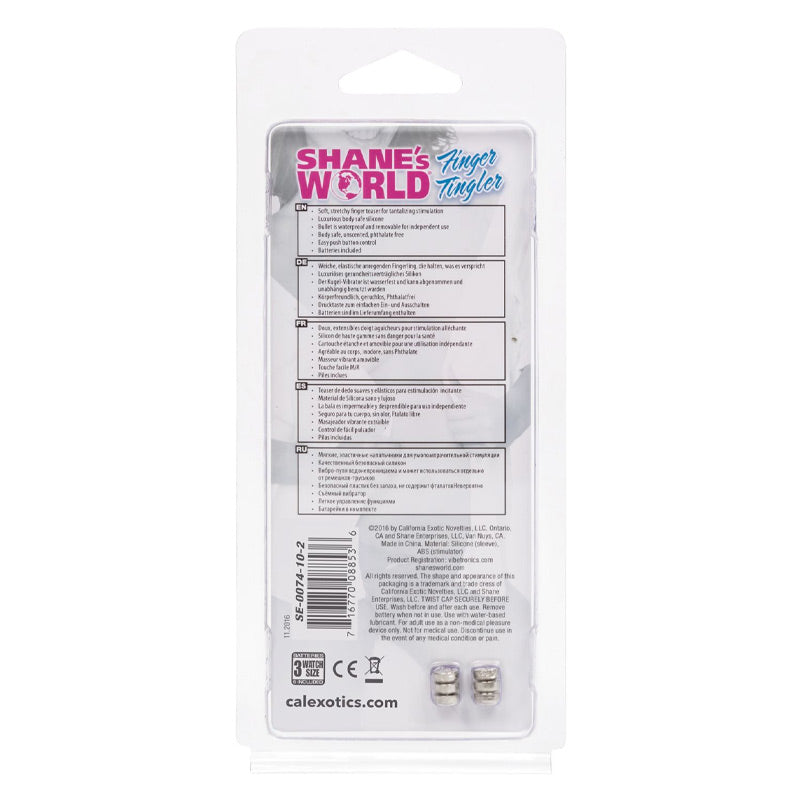 Shanes World Finger Tingler