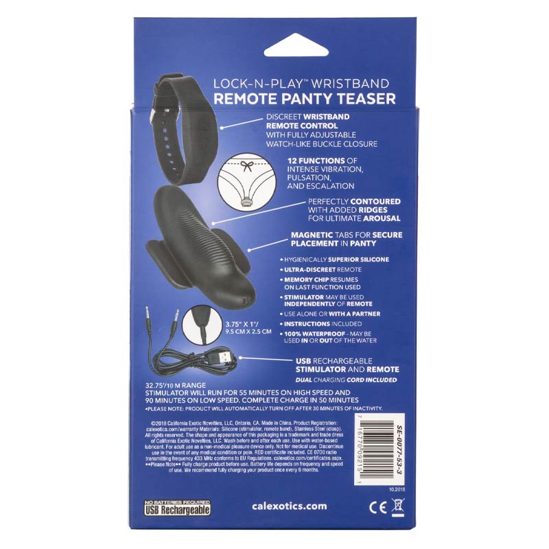 Wristband Remote Control Panty Teaser