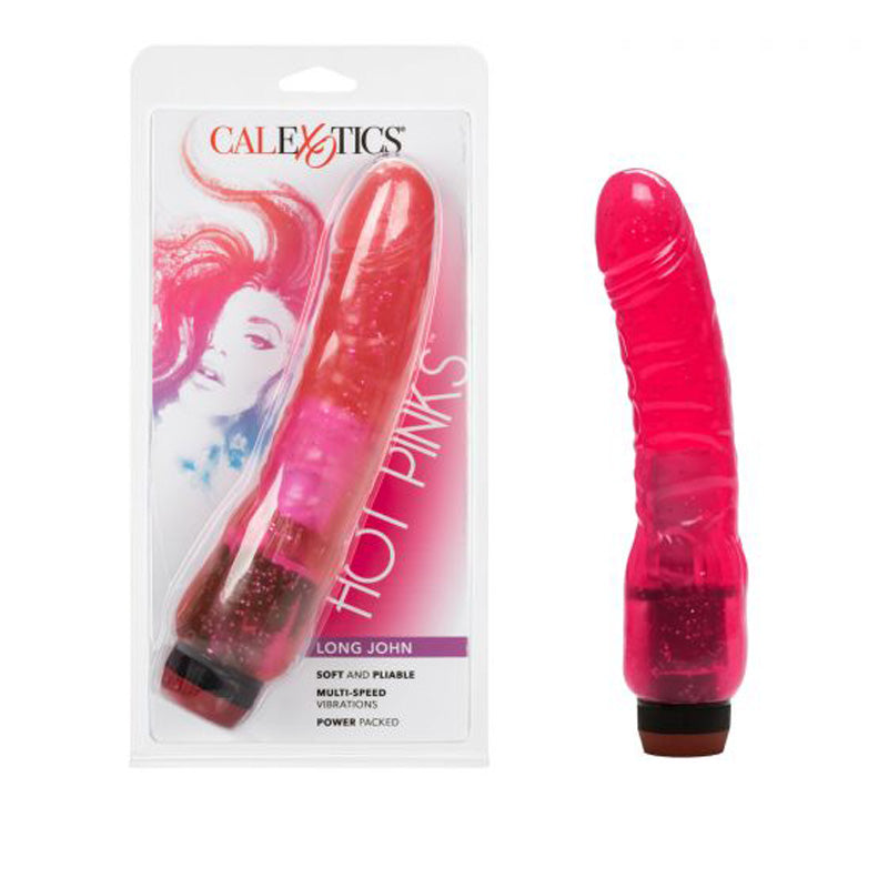 Hot Pinks Jelly Curved Penis
