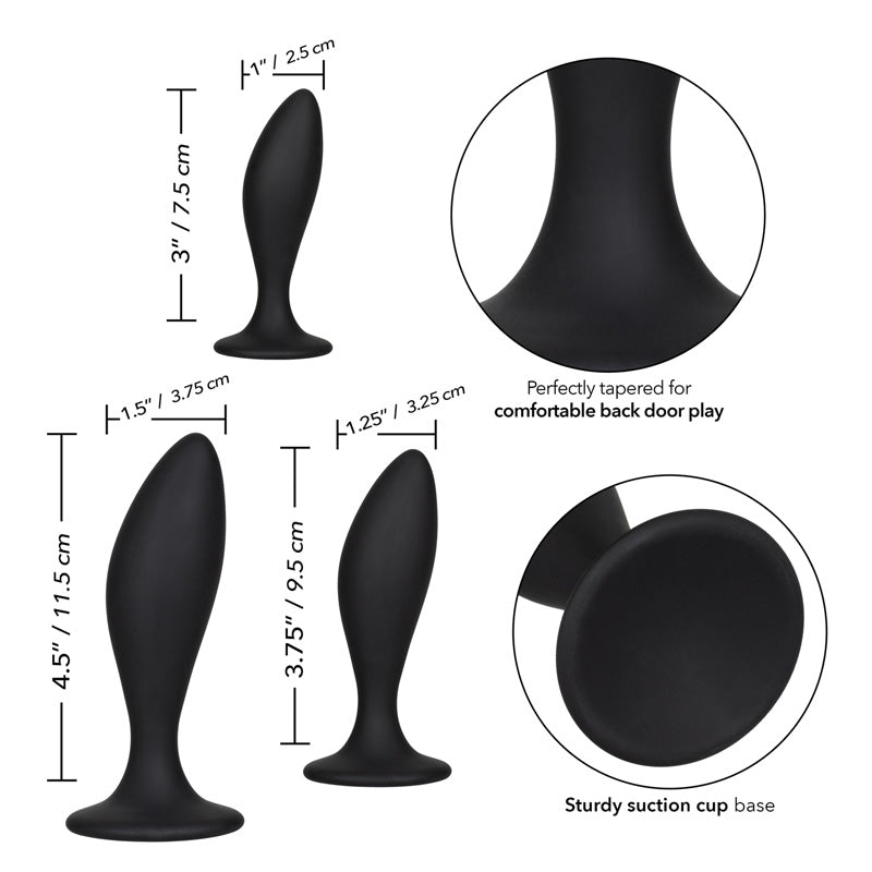 Silicone Anal Curve Kit