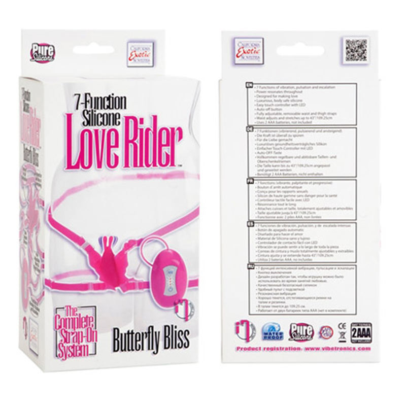 Silicone Love Rider Butterfly Bliss