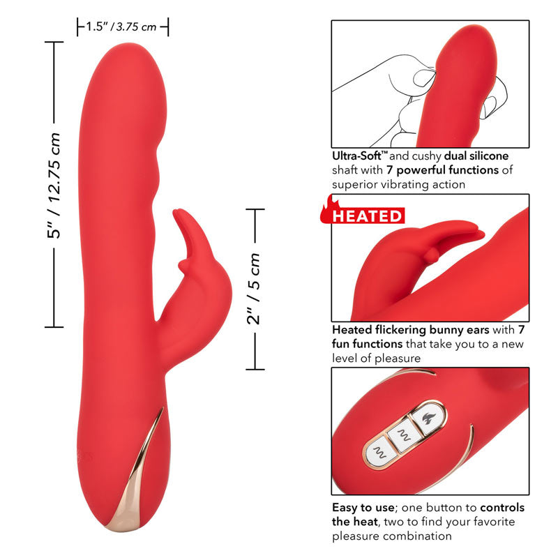 Jack Rabbit Signature Heated Silicone Ultra-Soft Rabbit