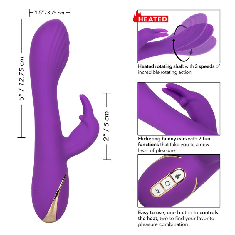 Jack Rabbit Signature Heated Silicone Rotating G Rabbit