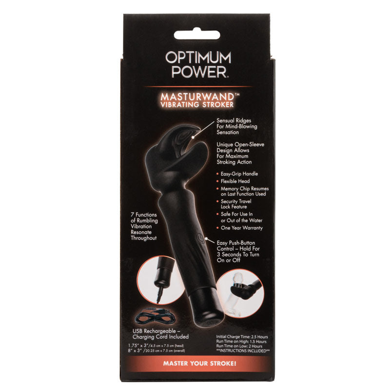 Optimum Power Masturwand Vibrating Stroker