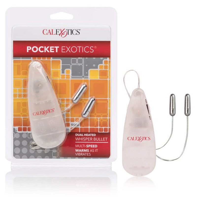 Pocket Exotics Dual Heated Whisper Bullets