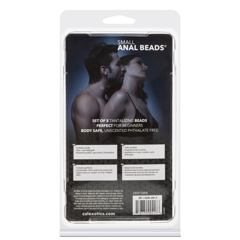 Anal Beads Colors Small