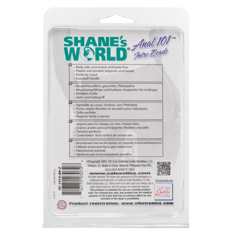 Anal 101 Intro Beads Shanes World