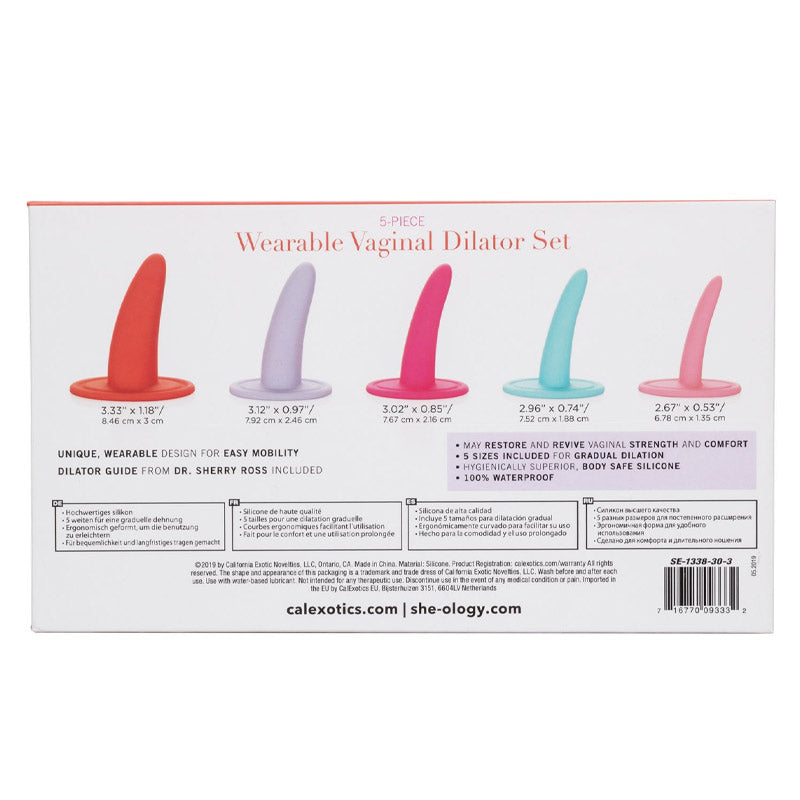 She ology 5 Piece Wearable Vaginal Dilator Set