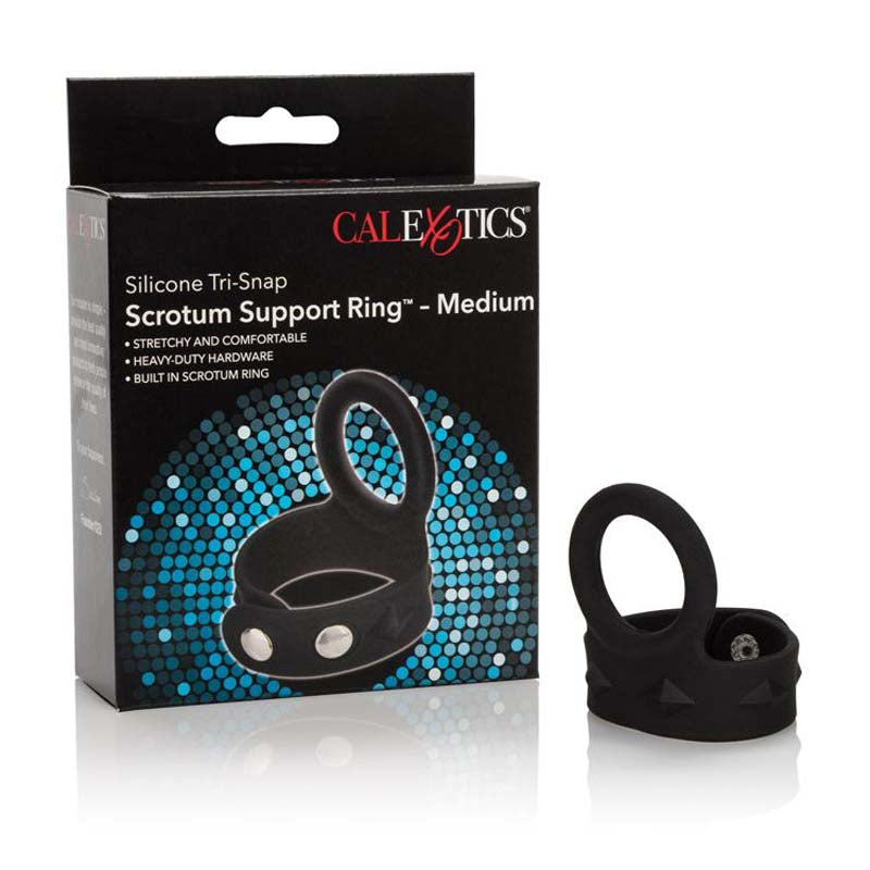 Silicone Tri Snap Scrotum Support Ring