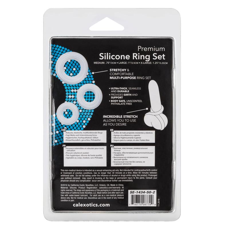 Premium Silicone Ring Set