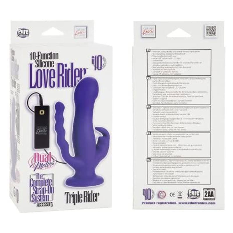 Silicone Love Rider Triple Rider