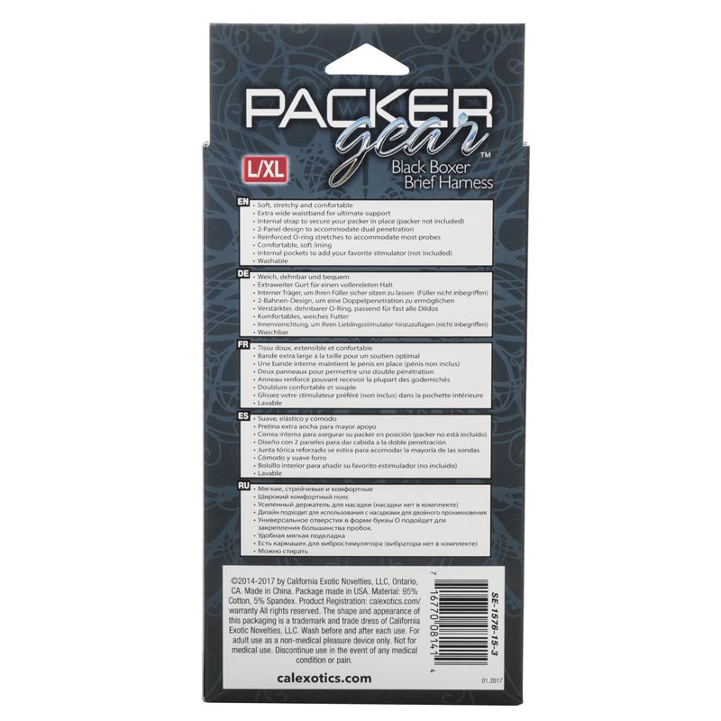 Packer Gear Boxer Brief Harness