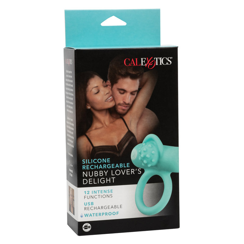 Silicone Rechargeable Nubby Lovers Delight