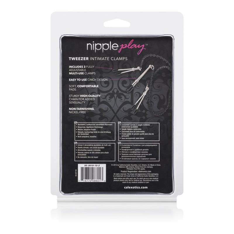 Nipple Play Tweezer Intimate Clamps
