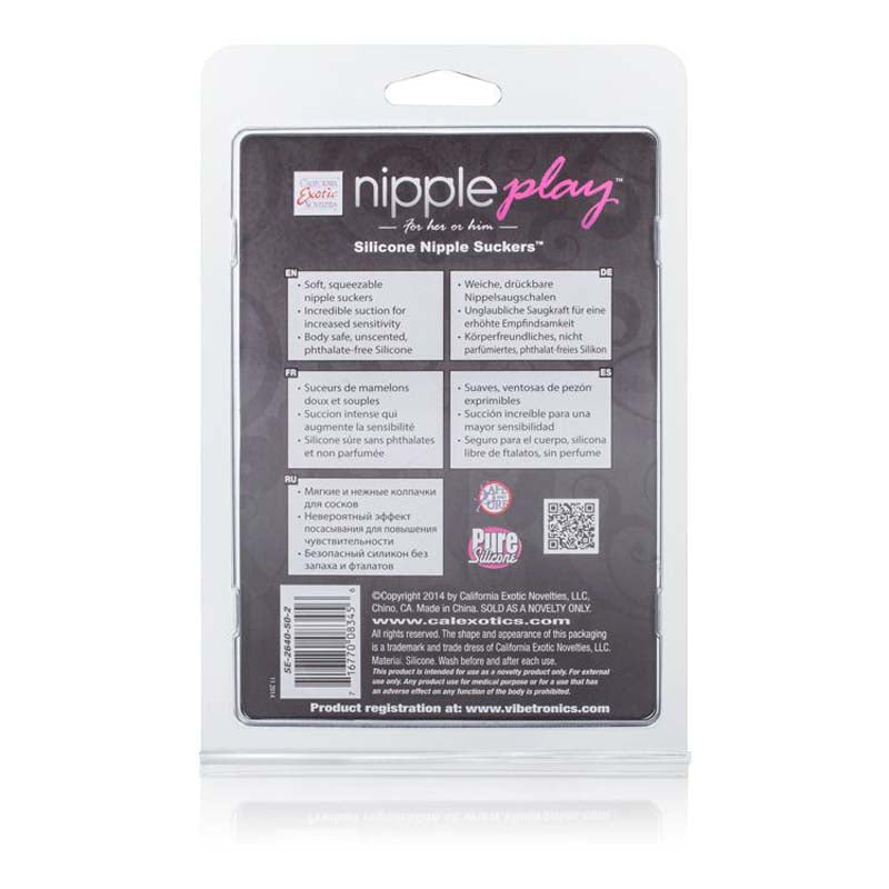 Nipple Play Silicone Nipple Suckers