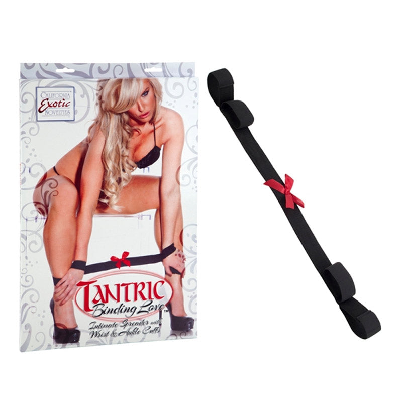 Tantric Binding Love Intimate Spreader with Wrist & Ankle Cuffs