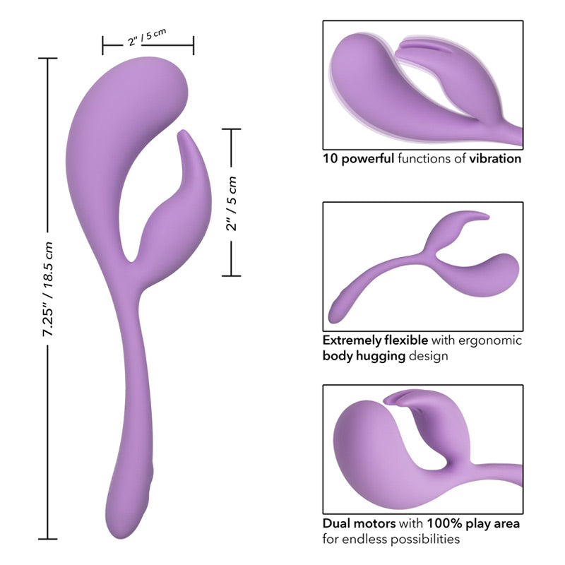 Elle Liquid Silicone Dual Flicker