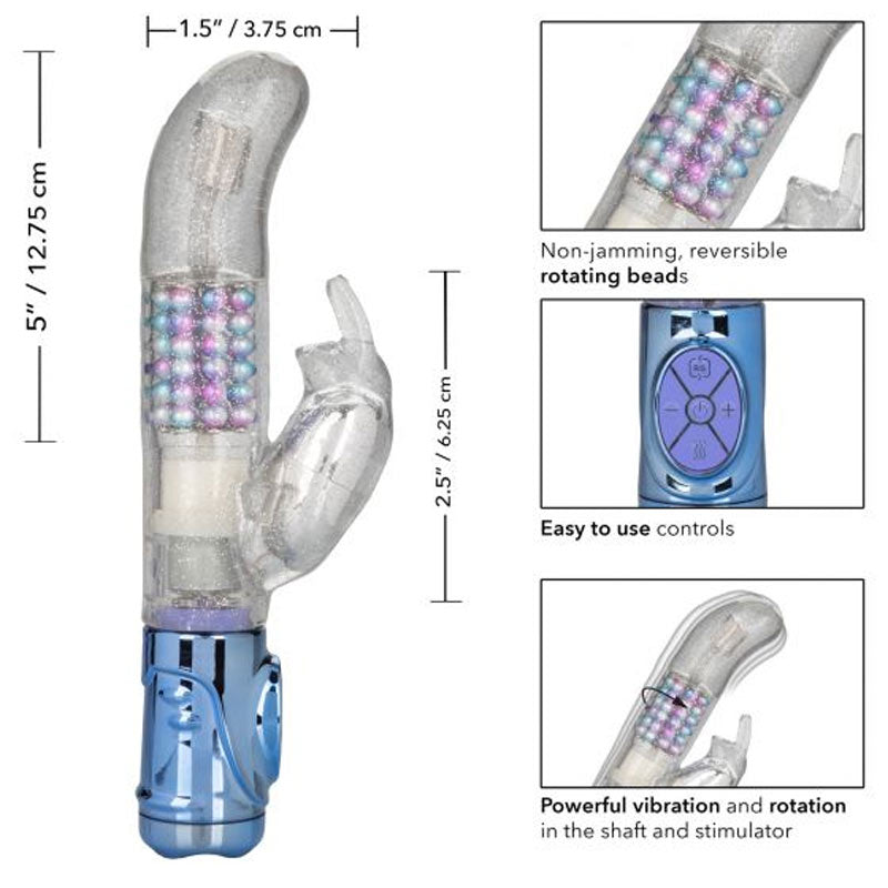 Naughty Bits Party in My Pants Jack Rabbit Vibrator