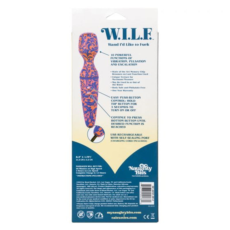 Naughty Bits W.I.L.F. Wand Id Like to Fuck