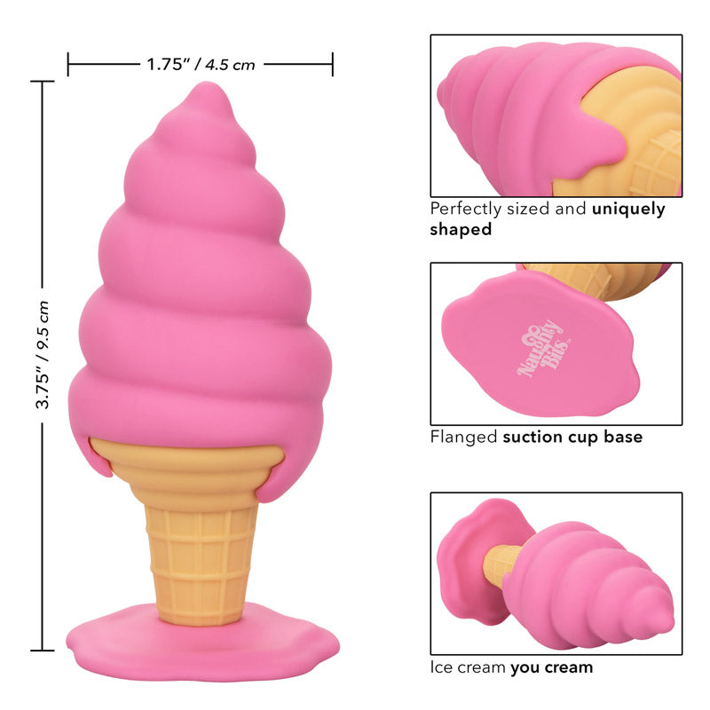 Naughty Bits Yum Bum Ice Cream Cone Butt Plug