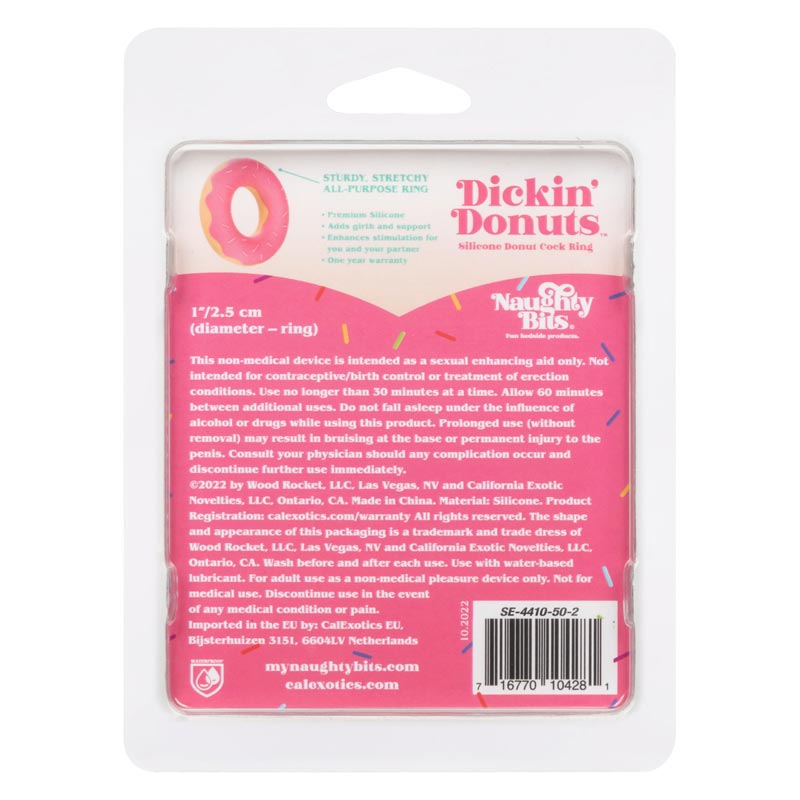 Naughty Bits Dickin Donuts Silicone Donut Cock Ring