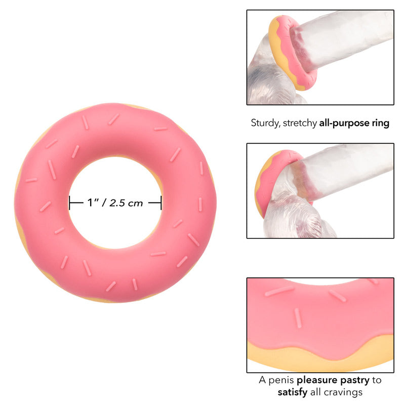 Naughty Bits Dickin Donuts Silicone Donut Cock Ring