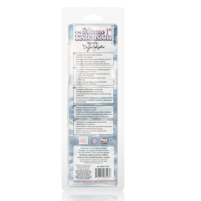 Dr. Joel Kaplan Silicone 1 Inch Extension