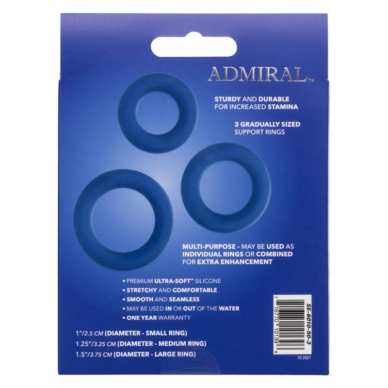 Admiral Universal Cock Ring Set