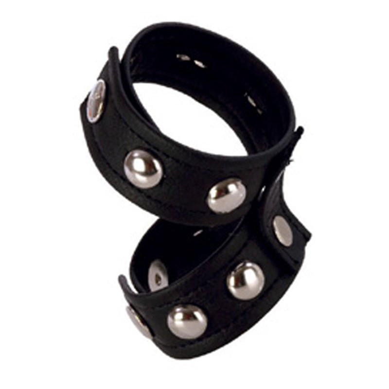 Colt Leather Cock & Ball Domed Strap