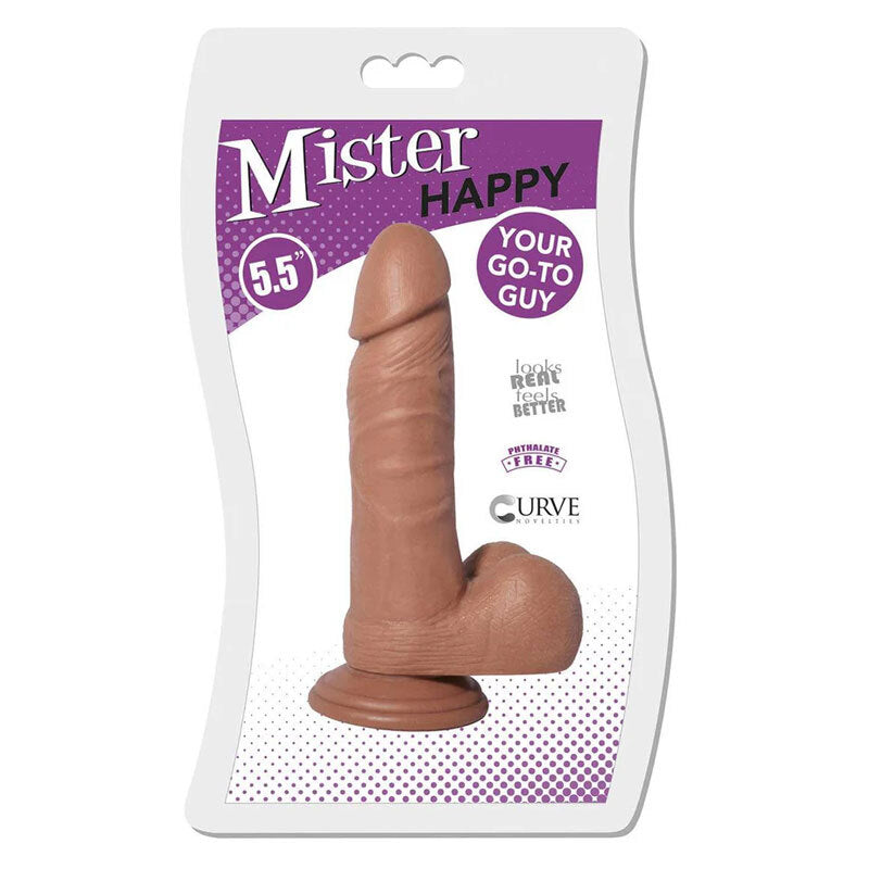 Mr. Happy 5.5 Inch PVC Dildo
