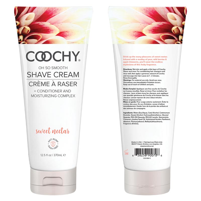 Coochy Shave Cream Sweet Nectar