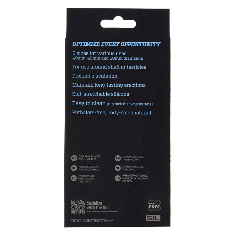 OptiMale 3 C Ring Set Thin