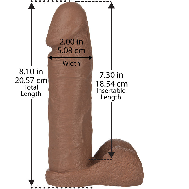 Vac-U-Lock Realistic Cock - Non-retail Packaging