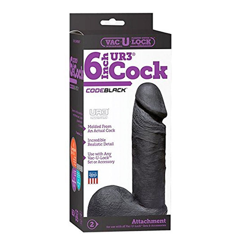 Vac-U-Lock Realistic Cock - Non-retail Packaging